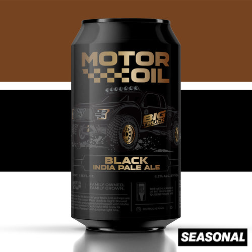 Motor Oil IPA 6.2% ABV 40 IBU
