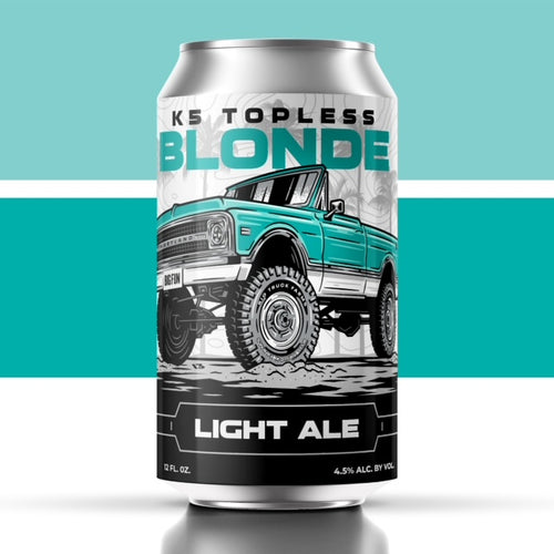 K5 TOPLESS BLONDE 4.5% ABV 24 IBU