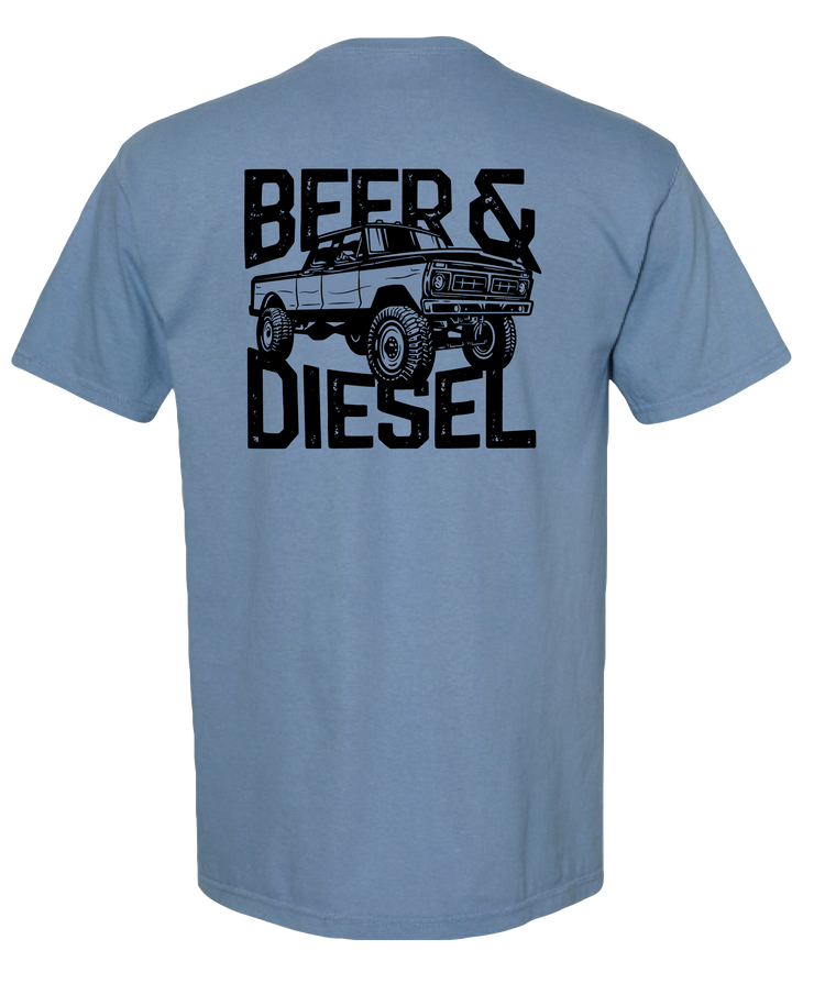 Beer and Diesel Truck Tee