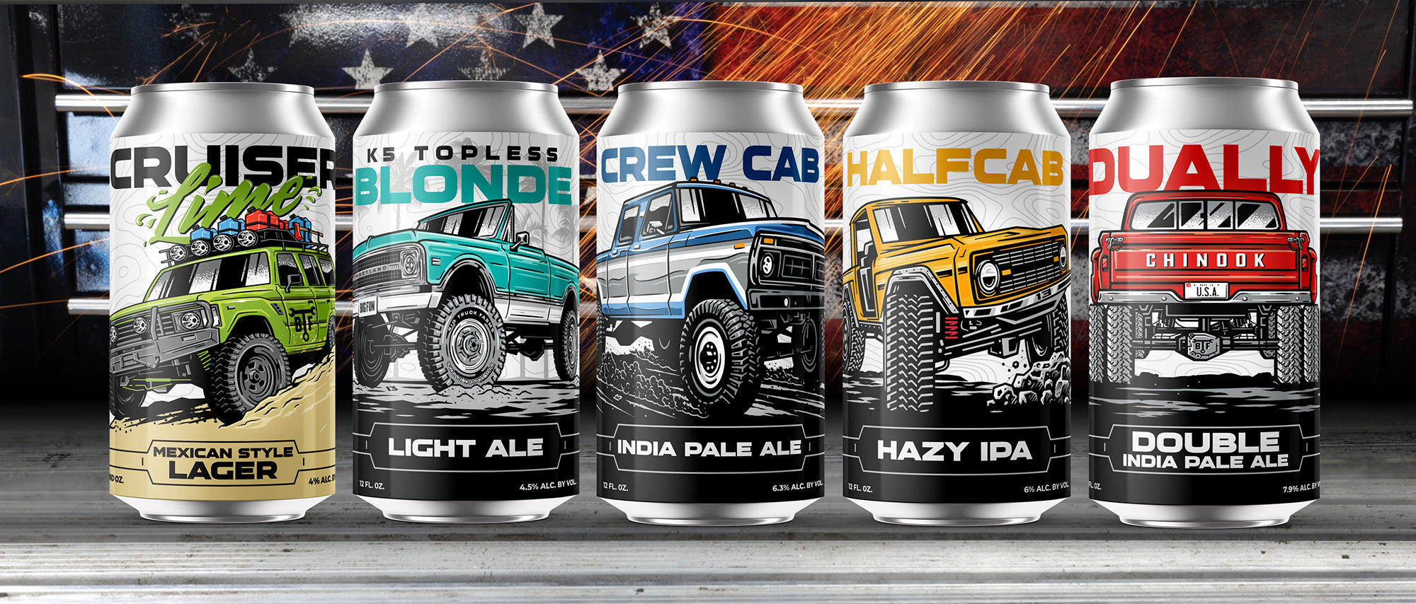 コーギーUS74503ホワイトフラットベッド-パインピークツリーファームトラック Core-Beers